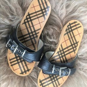 Authentic Burberry Clog/Sandal/Heels